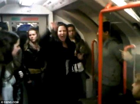 Woman Filmed Hurling Racist Abuse At Tube Passengers In Yet Another