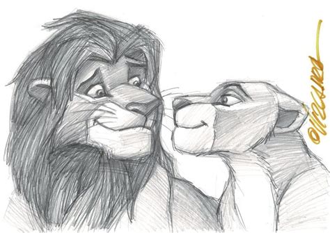 This lion king figurine is made. Size: 30 x 42 cm This endearing original drawing of The ...