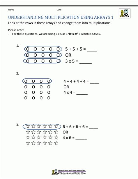 Introduction To Multiplication Worksheets 2nd Grade – Worksheets Free