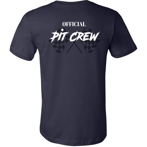 Official Pit Crew Mens T Shirt Get Your Pit Crew On The Same Team With