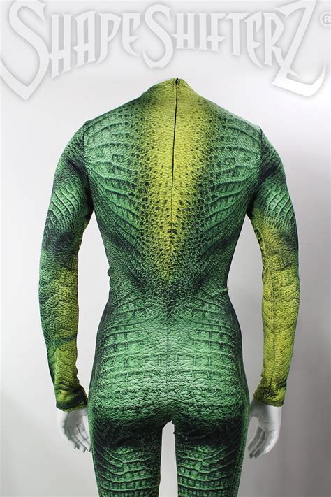 Female Species Bodysuit Alien Lizard Reptile Costume Etsy