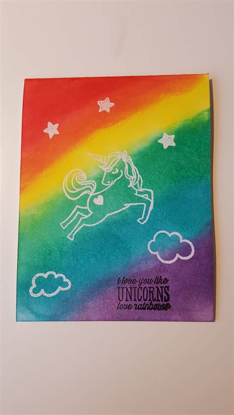 Rainbow Fun Majestic Unicorns Simply Elegant Crafts