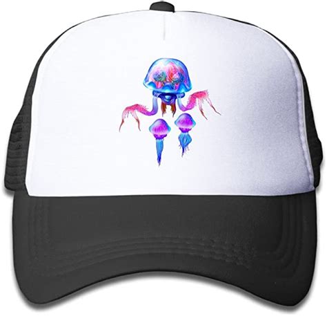 Goofy Jellyfish Shine Galaxy Cute Kids Mesh Summer Baseball Hats