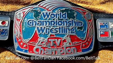 Real Ring Used Nwa Georgia National Television Wcw World Championship