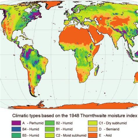 The Köppen Climate Classification Scheme Download Scientific Diagram