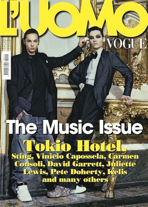 Fur Immer 89 Fotos Tokio Hotel En Luomo Vogue