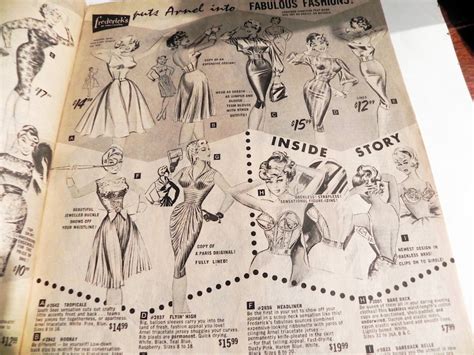 1960s fredericks of hollywood vintage risque lingerie fashion etsy