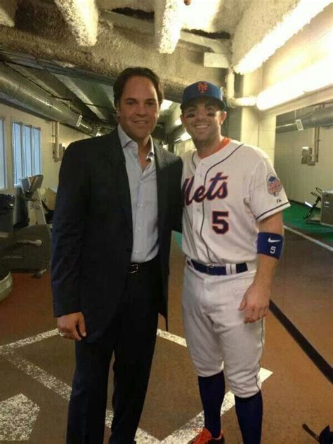 David Wright And Mike Piazza At The Mets Hall Of Fame Induction Two Of