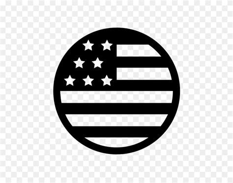 North American Flag Rubber Stamp Stampmore American Flag Black And