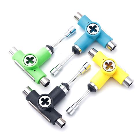 T Form Skateboard Schl Ssel Multifunktions Quick Release Kit