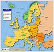 Map of Europe Cities Pictures: Maps of Western Europe Regions