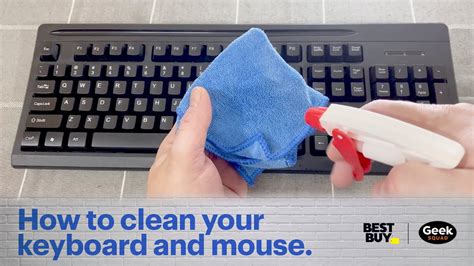 How To Clean Your Keyboard And Mouse Tech Tips From Best Buy Youtube
