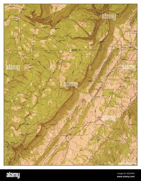Dougherty Gap Georgia Map 1947 124000 United States Of America By Timeless Maps Data Us