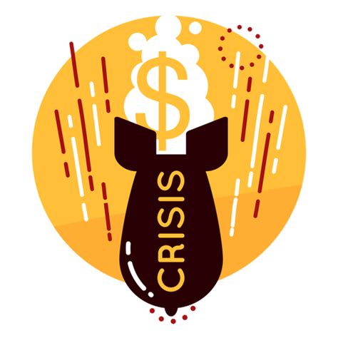 Icono De Crisis Financiera Descargar Pngsvg Transparente