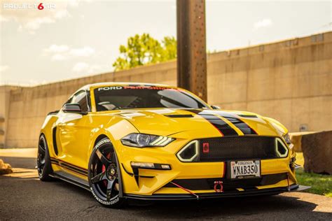 Triple Yellow Mustang Ecoboost Gets A New Color Combo Sporting Project