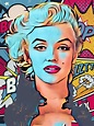Marilyn Monroe, pop art my edit | Marilyn monroe pop art, Marilyn ...