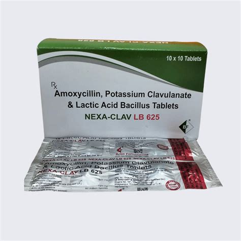 Nexa Clav Lb 625 Tablet Biomansh Health Care