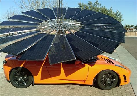 Inaugurado O Primeiro Super Carregador Tesla Com Painéis Solares