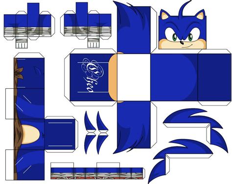 Este Es El Cubeecraft Creado Por Danielcheo Sonic Art Sonic The
