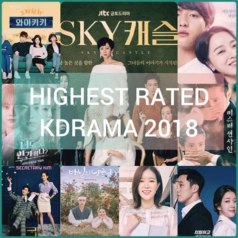 You don't normally see 8 on douban, let alone a high 8. 20 Highest Rated Korean Dramas of 2018 NEWS - Drama Obsess