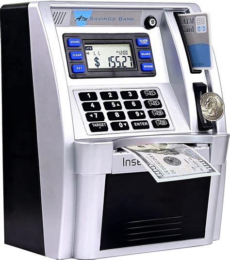 Electronic Atm Savings Bank Digital Piggy Money Bank Machineelectronic
