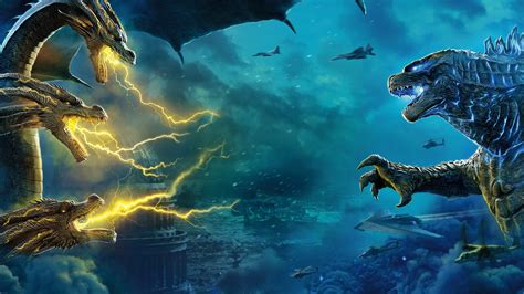 Our cartoon godzilla wallpaper mural is a ferociously fun design that the older child or teenager will love. Godzilla Vs King Ghidorah 5K Wallpapers | HD Wallpapers ...