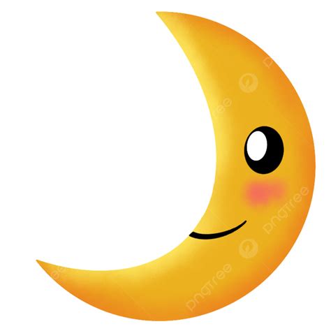 Cute Moon Moon Cute Cartoon Png Transparent Clipart Image And Psd