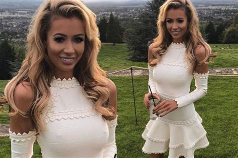 Olivia Attwood Courts Controversy As She Flashes Her Nipples In Tight