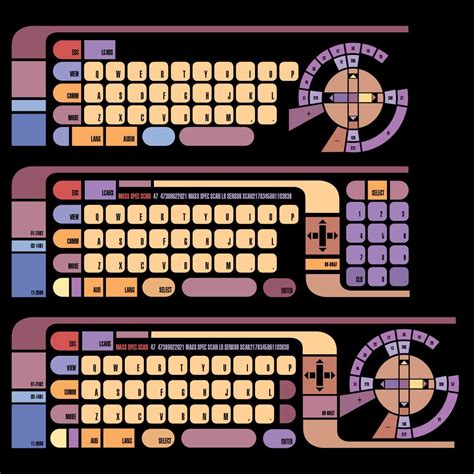 Lcars Keyboards 3 Samples Star Trek Wallpaper Star Trek Rpg Star