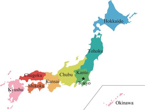 Japan Regions Map Japan Regions Map High Res Stock Images Shutterstock If You Look At A Map