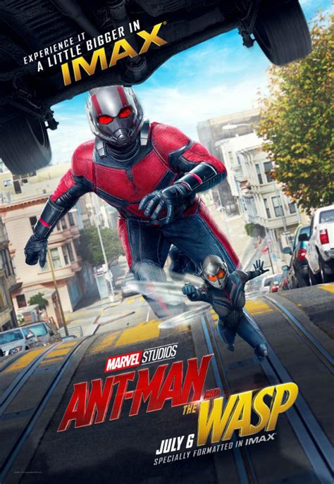 Ant Man And The Wasp Un Nuovo Poster Del Film Nella Versione Imax