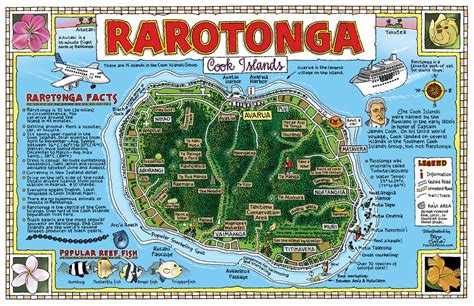 This Map Commemorates Our First Trip To The Exotic South Sea Island Of