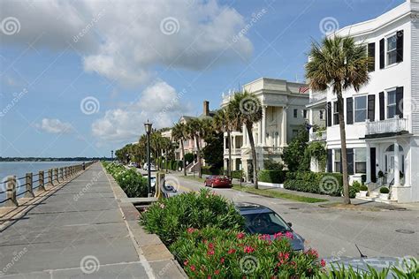 The Battery Charleston Sc Editorial Stock Image Image Of East 57295634