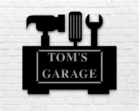 Personalized Garage Sign Garage Decor Custom Garage Sign Etsy