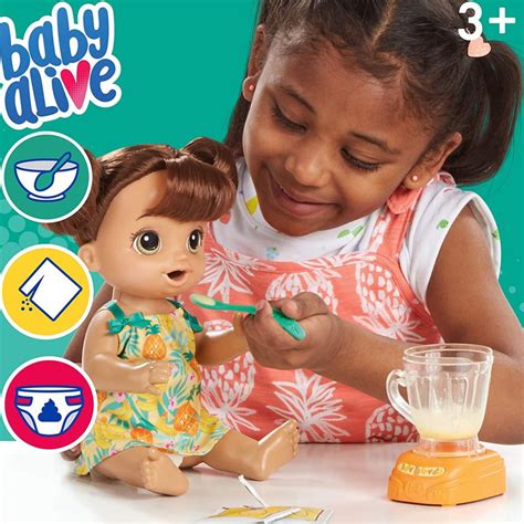 Baby Alive Bebe Batidos Magicos Morena Muñeca Hasbro Hasbro