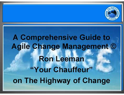 A Comprehensive Guide To Agile Change Management Powe