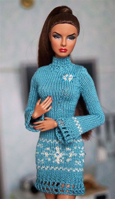 dress clothes for fashion royalty poppy parker barbie fr2 dolls 12 crochet barbie clothes
