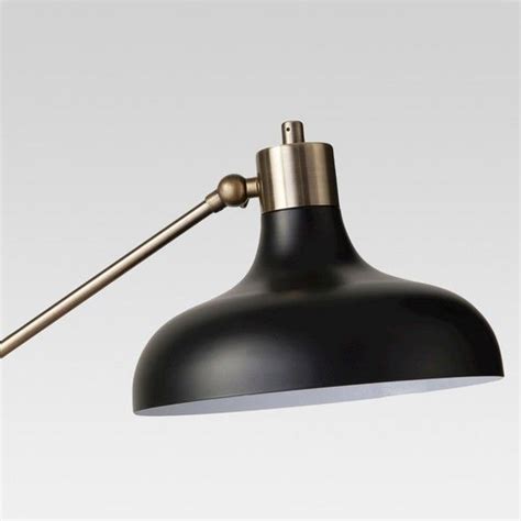 This long, lean lamp is adjustable in 2 places so you can get the perfect position for lighting the room, playing games or reading as long as you. Crosby Schoolhouse Floor Lamp Black - Threshold | Black floor lamp, Floor lamp, Lamp