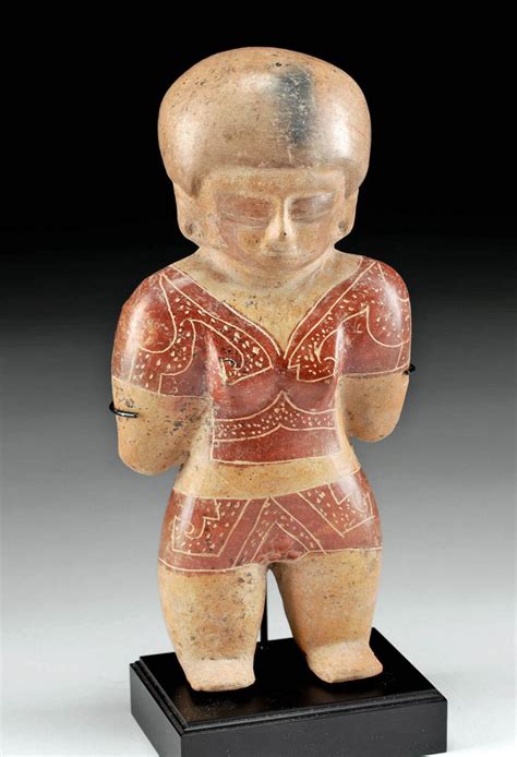 Sold At Auction Chorrera Pottery Figure Nude Hermaphrodite