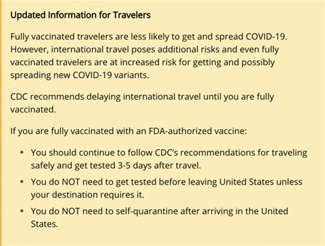 Breaking News Cdc Relaxes Covid Travel Guidelines Redweek