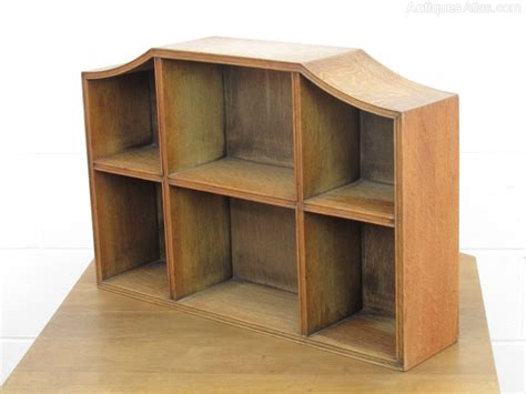 Buy the teebooks wall bookcase. Heal's Arts & Crafts Oak Wall Mounted Bookcase - Antiques ...