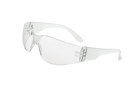 xv107 series safety eyewear with clear frame clear lens and uncoated howard leight shooting