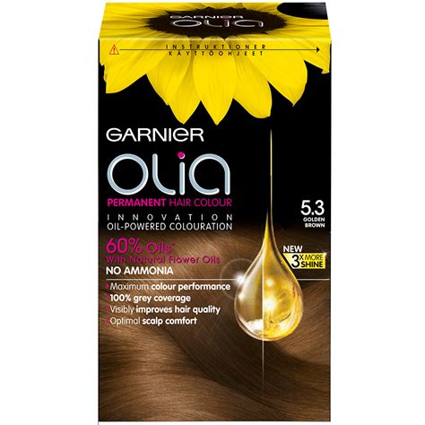 Olia Permanent Hair Colour Garnier Färg Nordicfeel