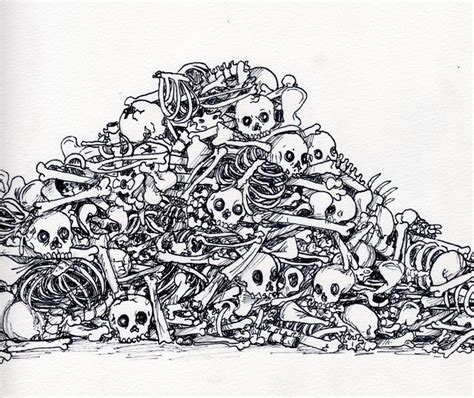Pin By Dan Campbell On Bones Skulls Drawing Bone Drawing Skull Art