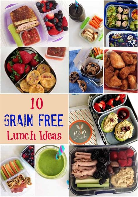 Grain Free School Lunch Ideas That Are Quick And Easy To Make In 2020