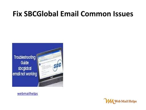 Ppt Fix Sbcglobal Email Common Issues Powerpoint Presentation Free