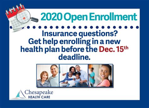 Chesapeake Health Cares Free Open Enrollment Event Delmarvalife