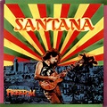 Santana Freedom + Press Kit US vinyl LP album (LP record) (486351)