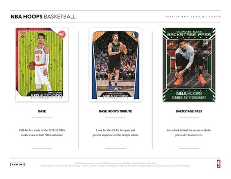 2018 19 Panini Hoops Nba Basketball Cards Delivers New Rookie Class