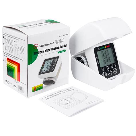 Portable Automatic Wrist Blood Pressure Monitor With Voice Announcement